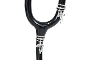 ESWEUOOM Bling Rhinestone Bow Stethoscope Charms Set for nurses, Cute Unique Butterfly Stethoscope Id Name Tag for Doctor Nurse Student Veterinarians pediatrics, Decorative Personalized Nursing Graduation RN Medical Worker Nurse Accessories