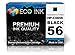 ECO INK Compatible / Remanufactured for HP 56 C6656AN (1 Black) Ink Cartridges for HP Deskjet, HP PhotoSmart, HP Officejet series