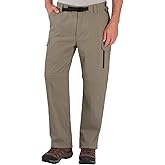 BC Clothing Mens Convertible Lightweight Comfort Stretch Cargo Pants or Shorts (Tan, XL x 30)