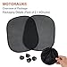 Premium Quality Auto Side Window Sun Shade, Able to Block Over 97% of Harmful UV Rays, Protect Kids And Pet from Sun Glare and Heat, More Than A Mesh Side Sun Shade, Pack of 2