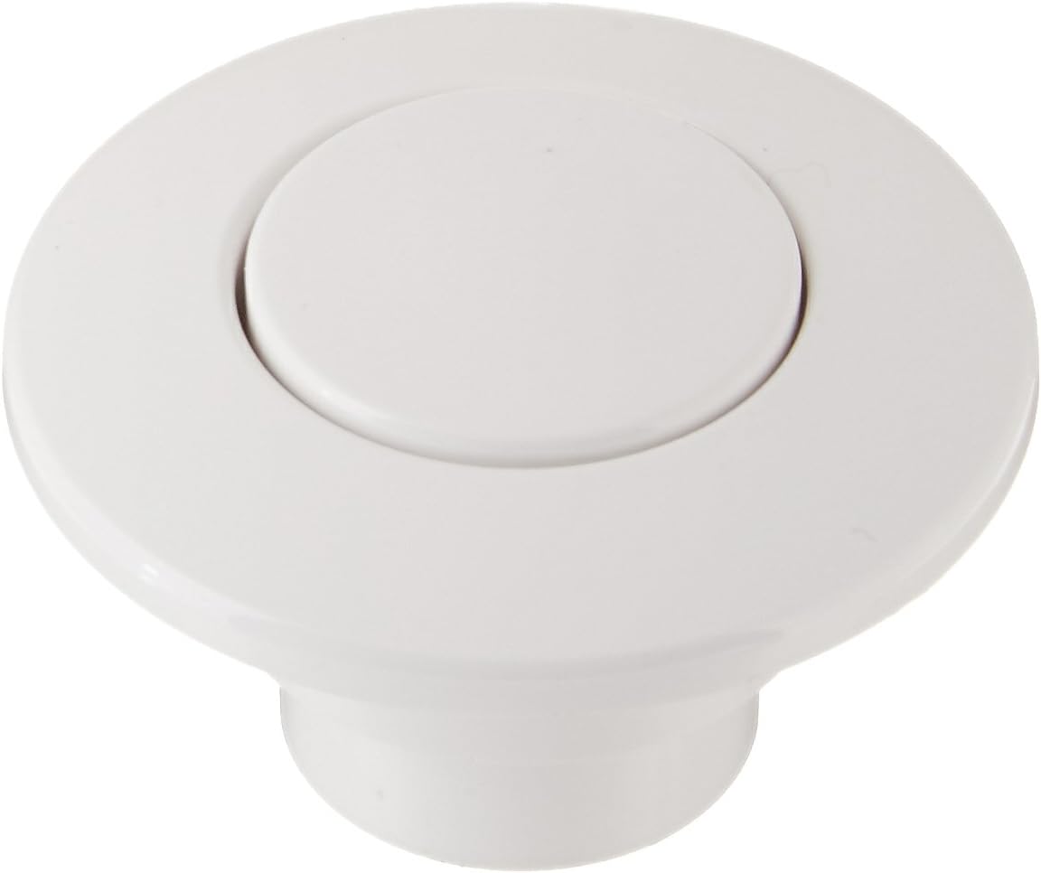 InSinkErator SinkTop Switch Button Only, White, STC-WHT