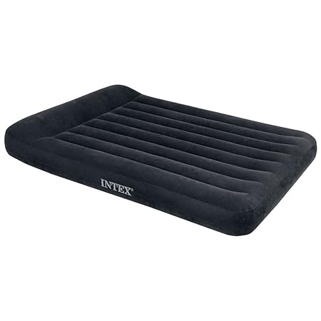 Intex Pillow Rest Classic Luftbett - Full - 137 x 191 x 23 cm - Mit eingebaute elektrische Pumpe