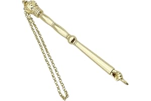 Yad Torah Pointers, Bible, Reading Tool (6.7" Tall), Jewishes Gift, Works of Art of Common Metal Israeli Gift Reading Tool Ya