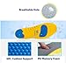 Orthotic Memory Foam and Gel Insoles - Orthopedic Plantar Fasciitis Pillow Inserts - Orthotics Plantars Insole for Boots,Running Shoe,Sport - Size L: (US Men 8-12 or US Women 10-14)