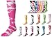 Tie Dye Sports Athletic Tube Socks, 11 Colors/3 Sizes (Soccer, Volleyball, Softball, Lacrosse, Basketball)