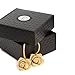Fashion jewelry designer big statement rhinestone flower dangle earrings for women (Gold)
