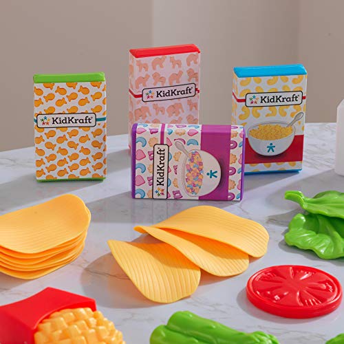 kidkraft tasty treats play food set