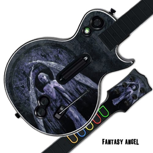 MightySkins schützende Haut Aufkleber Cover Aufkleber für Guitar Hero 3 III PS3 Xbox 360 Les Paul – Fantasy Engel