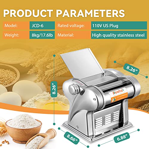 Newhai Electric Family Pasta Maker Machine Noodle Maker Pasta Dough