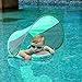 Mambobaby Float with Canopy Size Improved Non Inflatable Infant Baby Pool Float Smart Mambo Float Swim Trainer Add Tail Baby Swim Float Mambo Baby Float Solid Air Free Water Waist Swimming Ring