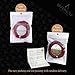 BEADNOVA 1.5mm Genuine Round Leather Cord Leather Strips for Jewelry Making Bracelet Necklace Beading, 10 Meters/ 11 Yards, Red