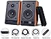 Udreamer Bluetooth Bookshelf Speakers HiFi 2.0 Surround Sound Speakers Classic Portable Wooden Enclosure Wireless Studio Monitors Speaker for Home Theater(Pair)thumb 1