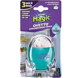 Mister Magic Babyzitje voor de koelkast, met bicarbonaat en zeezout, houdt het aroma van levensmiddelen onveranderd…