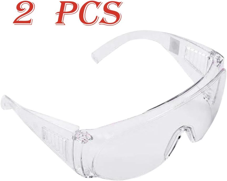 MORCHAN 1 Pack Protection Goggles, Multifunction Anti-Spitting Saliva Dust-proof Windproof Waterproof Sand-Proof Splash-Proof Eye Protective Glasses