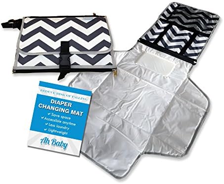 Ah Baby Portable Diaper Changing Pad For A Large, Safe, Clean Change Station Anywhere