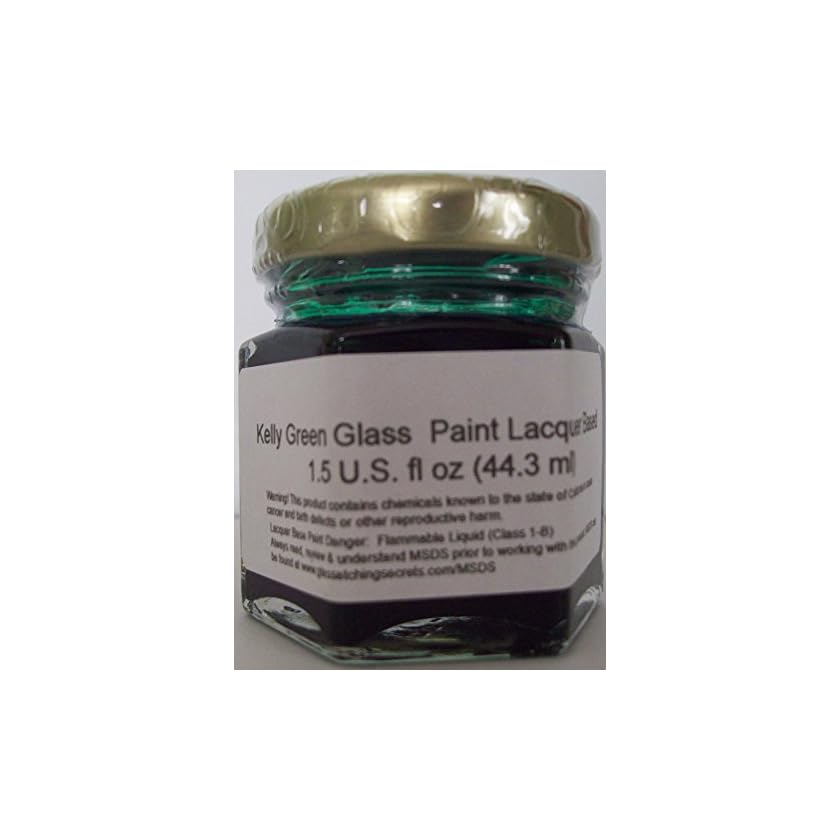 (Clear Lightener) Glass Paint Lacquer Stain, Permanent 1.5Ounce