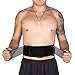 FUNTW Lumbar Lower Back Brace and Support Belt with Dual Adjustable Straps.Spontaneous Heat Acupuncture Magnetic Therapy-Trimmer Slimmer Compression Band for Weight Loss Workout Fitness