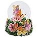 Elanze Designs Fairies Walking on Tiger Lillies 100MM Music Water Globe Plays Tune Waltz of The Flowers