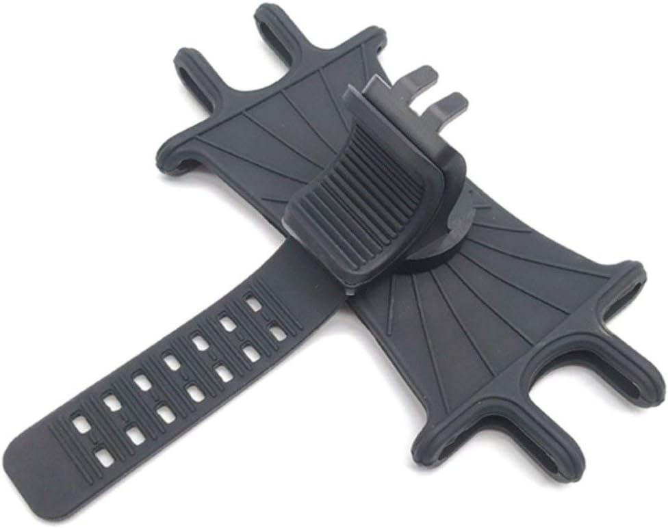 AnamSafdarButt59 Fahrrad 360 Grad drehbare Silikon-Handyhalterung Reitzubehör Navigation Handy-Halterung Halterung