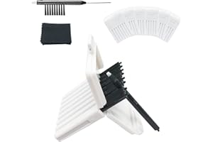 AIERTING MiniR/miniReceiver Wax Guards Filters for Siemens/Signia Hearing Aids with Cleaning Brush Tools and Carry Case-6packs