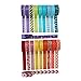 Wonderful Washi Japanese Decorative Paper Craft Tape - Bright Collection (Set of 20 Rolls) Extra Long (32 feet!)