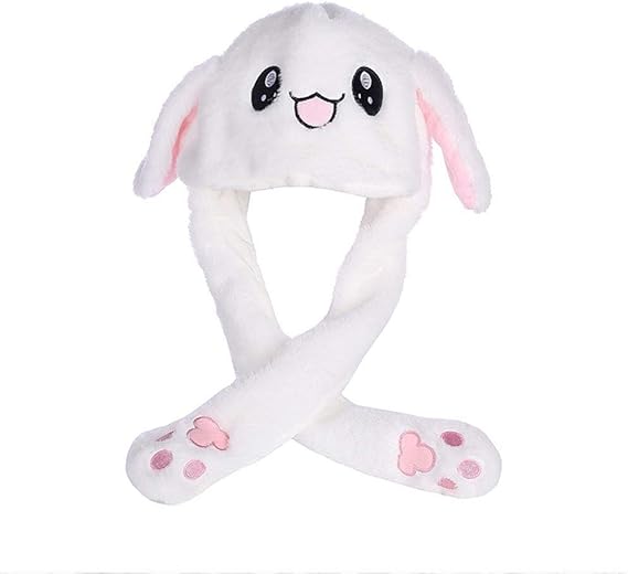 unlockgift Press and Pop Up Cute Bunny Hat Being Cute Bunny Costume