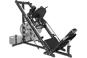 SPART Leg Press Machine, Commercial Grade Leg Press Hack Squat Combo, 2500LBS Heavy Duty Lower Body Special Weight Machine with Weight Storages for Quads, Glute, Hamstring and Thigh in Home Gym