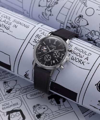 Herren Chronograph Quarz Armbanduhr Peanuts Marlin