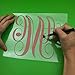 Craftables White Glitter Heat Transfer Vinyl, HTV - 5 Sheets Sparkling Easy to Weed Tshirt Iron on Vinyl for Silhouette Cameo, Cricut, All Craft Cutters