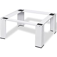 Festnight Washing Machine Pedestal with Dryer Mini Refrigerator Cabinet Stand Load Capacity 220.5 lb for Utility Room…