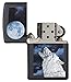 Zippo Howling Wolf Black Matte Pocket Lighter