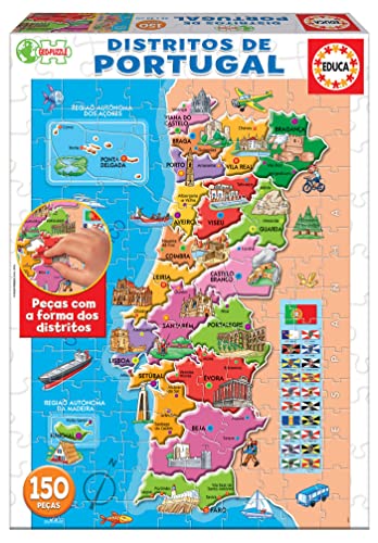 - Quebra-Cabeças/Puzzle de 1500 peças Mapa Portugal. Ref (16929)