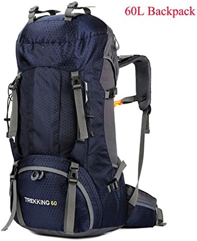 Waterproof Climbing Hiking Backpack Rain Cover Bag Deep Blue 60L