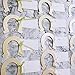 Winlyn 36 Pcs Unfinished Wood Horseshoe Cutouts Ready to Paint Wooden Wedding Horseshoe Bulk Horse Birthday Party Supplies Western Themed Place Cards Gift Favor Craft Project Wedding Brides Ornaments