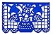 Mexican Tissue Papel Picado Banner I Salio El Sol I 12 Tissue Panels in Medium Size Multi-Color I Colors and Designs as Pictured