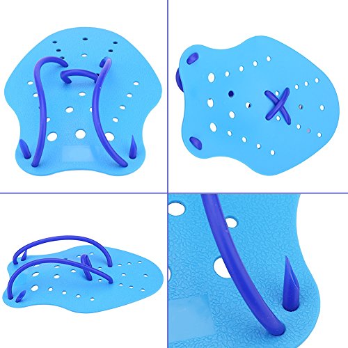 VGEBY 1 Pair Swimming Training Paddles Hand Paddles Fins Power Training Gloves for Kids and Adult (Size : S)