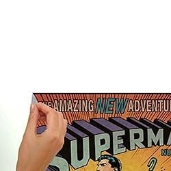 Roommates Rmk1633Slg Superman Kryptonite Peel and