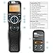 Remote Shutter Release Compatible for Nikon, Wireless Shutter Release Timer Remote Control Pixel TW-283 DC0/DC2 Compatible for Nikon D5200 D5300 D7100 D850 D800 D750 D610