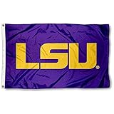 College Flags & Banners Co. Louisiana State LSU Tigers Purple Flag