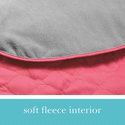 JJ Cole Car Seat Cover, Bright Pink Sassy Wave