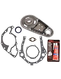 Evergreen tktcs401 95 07 Chevrolet Oldsmobile Pontiac Saturn 3.1L 3.4L 3.5L 3.9L OHV Juego de cadena de distribución Sincronización Junta para cubierta