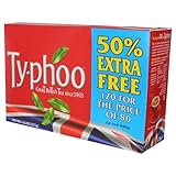 Ty-phoo Tea, Round Bags, 120 count Typhoo box (13.2 ounce)