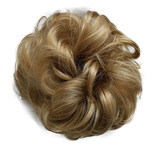 Toptheway synthetic scrunchy bun updo hair piece hair p…