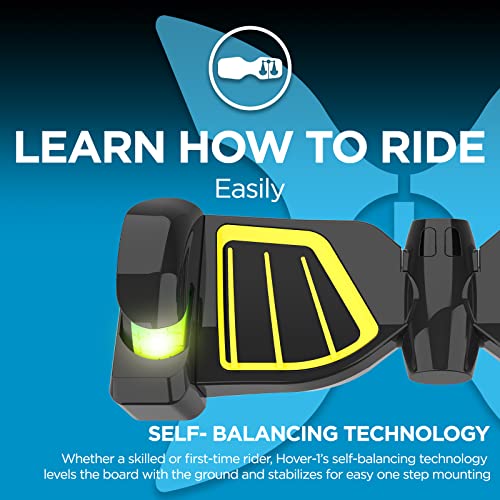 Hover-1 Ranger + Electric Self Balancing Scooter – 9MPH Top Speed, 9 Mile Range, Long Lasting Li-Ion Battery, 5HR Full Charge, Built-In Bluetooth Speaker – Rider Modes: Beginner to Expert