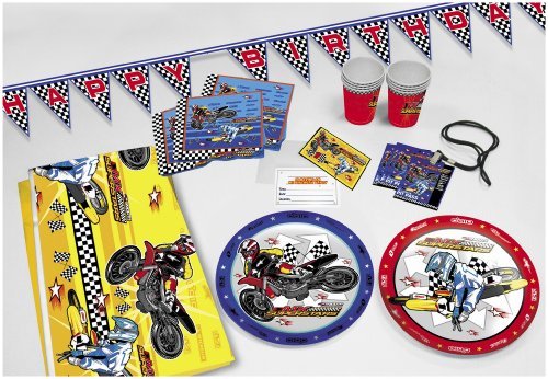 Smooth MX Superstars 52 Piece Birthday Party Pack 1730-200 by Smooth Industries