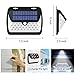GELOO Solar Lights Outdoor, Wireless 42 LED Motion Sensor Solar Lights with Wide Lighting Area, Waterproof Wall Light Security Night Light for Front Door, Back Yard, Driveway, Garage
