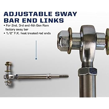 TRQ Front Sway Bar Link Set For 2003-2005 Dodge Ram 2500/3500 – 2-Piece Kit - View #2
