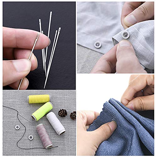 30Pcs SelfThreading Sewing Needles, Embroidery Needles, HighLevel 3