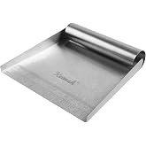 Keewah Food Scoop, 5.9 x 5.7 inch, Stainless Steel