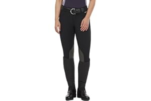 Kerrits Women's Crossover II Knee Patch Riding Breeches – Lightweight, Durable, Year Round Horse Riding Pants with Pockets